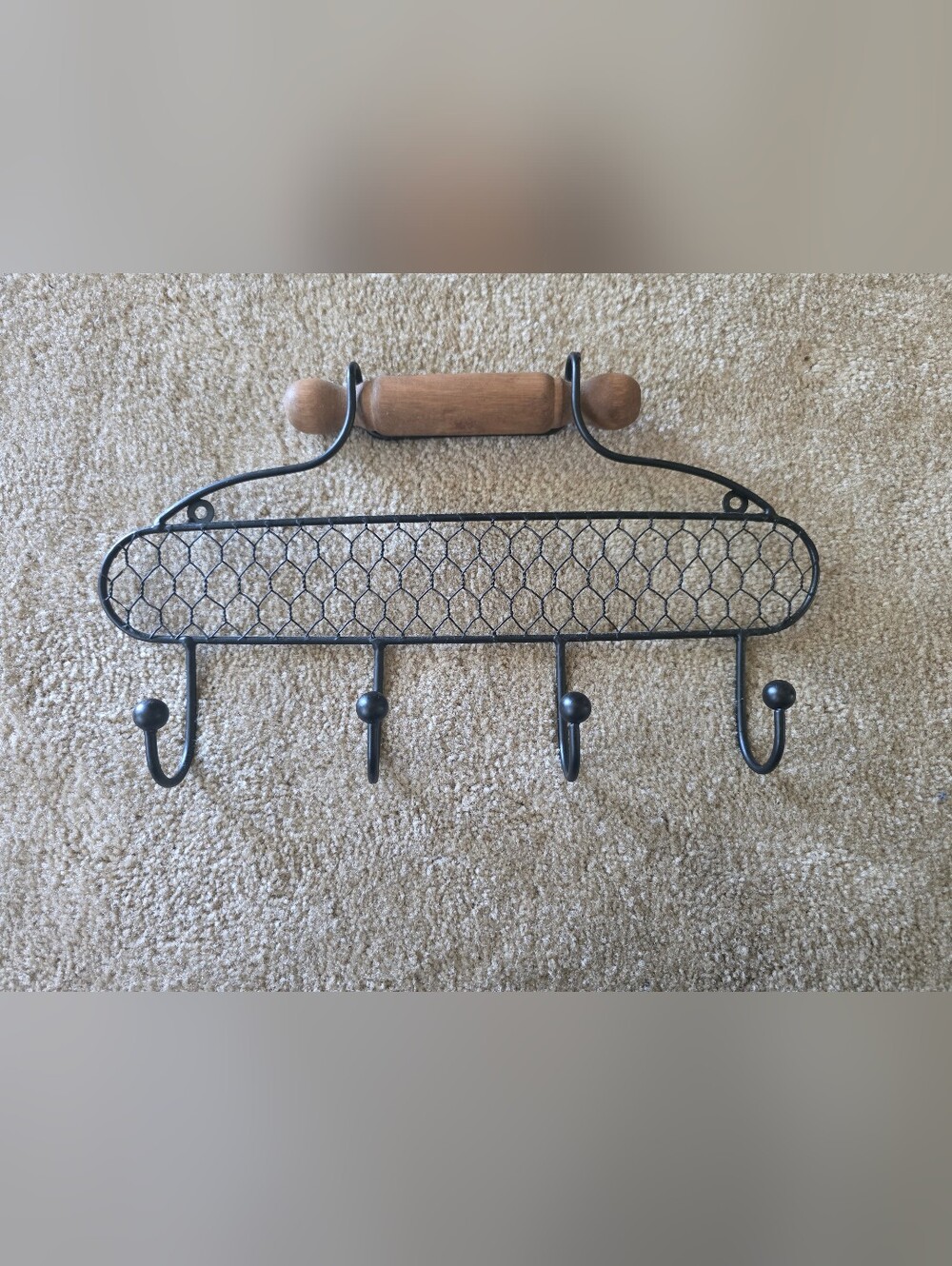 Vintage | Rustic | Rolling Pin | Kitchen Hanger | Wall Decor | Guc